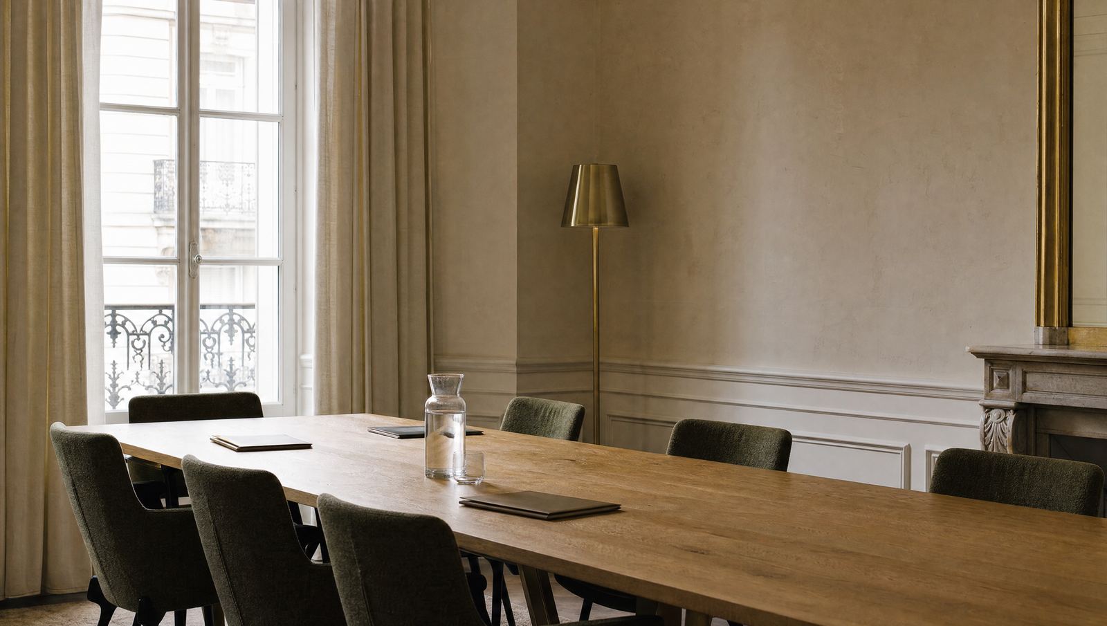 The meeting room